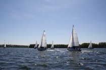 Jachty na jeziorze Drawsko fot. Gmina Czaplinek