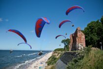 Ruiny kościoła w Trzęsaczu fot. Michał Daub